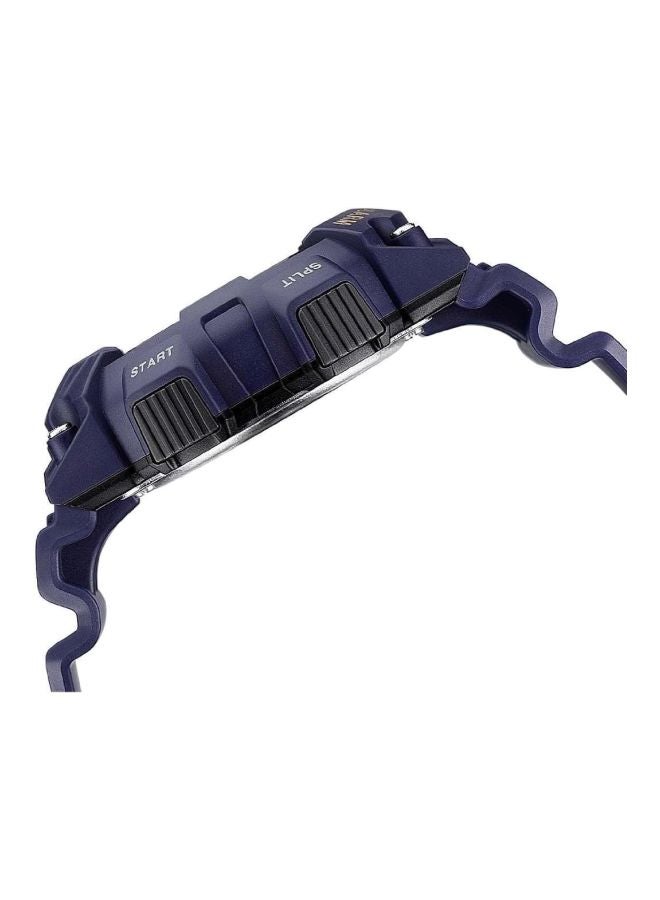 كاسيو ساعة يد رقمية كاباليرو طراز W-735H-2AVEF - مقاس 51 مم - لون أزرق للرجال - Image 3