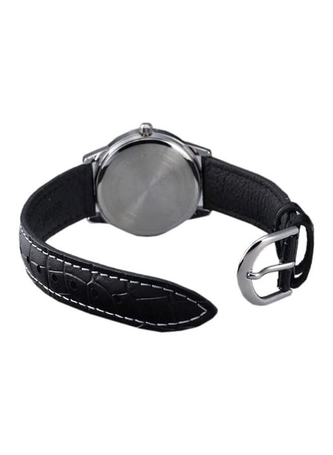 CASIO Women's Leather Analog Wrist Watch LTP-1303L-1A - Image 5