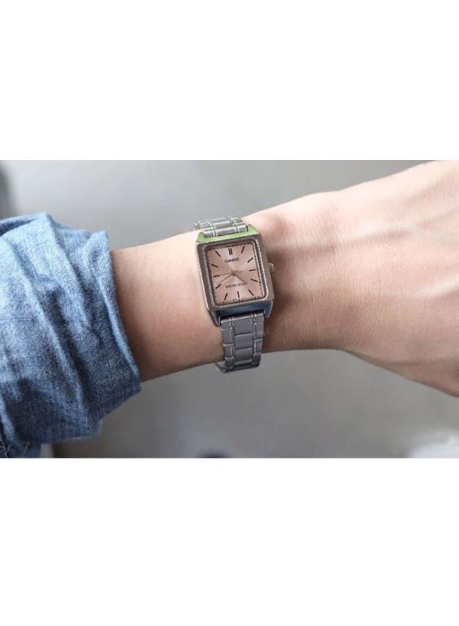 CASIO Women's Dress Analog Watch LTP-V007D-4EUDF - 25 mm - Silver - Image 5