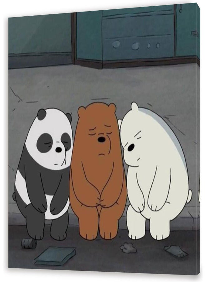 Animation Themed Canvas Wall Art Multicolour L - Image 1