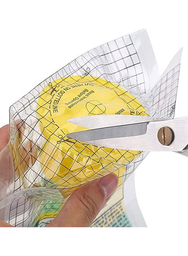 3-Piece Disposable Fly Trap Catcher Set Multicolour 11x8x8cm  - Image 2