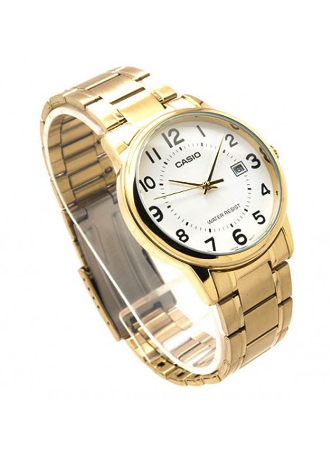 CASIO Men's Stainless Steel Analog Watch MTP-V002G-7B2UDF - 44 mm - Gold - Image 5