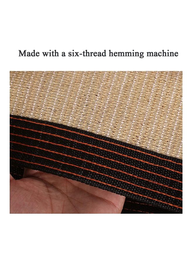 XiuWoo UV-Resistant Sun Shade Cloth Beige - Image 4