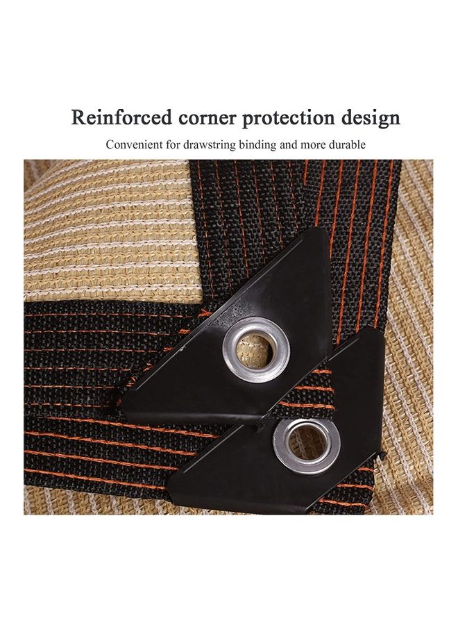 XiuWoo UV-Resistant Sun Shade Cloth Beige - Image 5