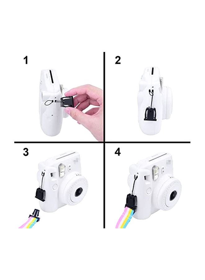 Adjustable Camera Neck Strap For Fujifilm Instax Mini 8/70 Blue/Pink/White
