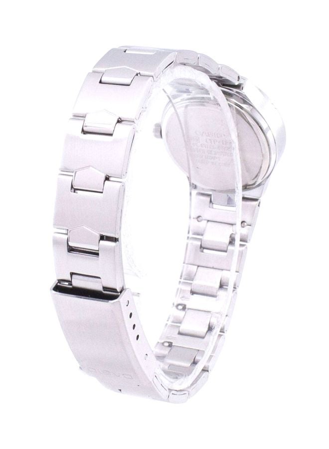 CASIO Women's Stainless Steel Analog Wrist Watch LTP-1241D-1ADF - 33 mm - Silver - Image 5