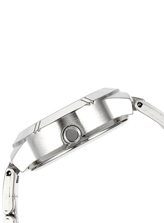 CASIO Women's Enticer Water Resistant Analog Watch LTP-1241D-2A - 33 mm - Silver - Image 4