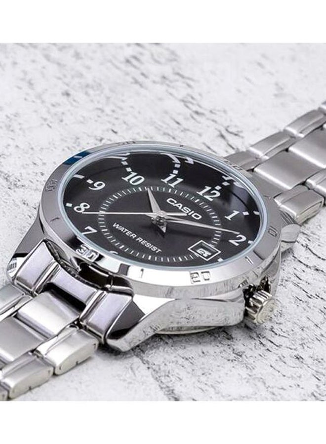 Women's Dress Water Resistant Analog Watch LTP-V004D-1BUDF - 30 mm - Silver