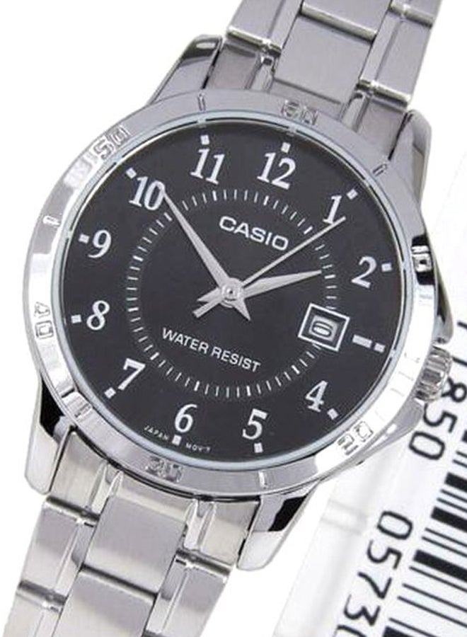 Women's Dress Water Resistant Analog Watch LTP-V004D-1BUDF - 30 mm - Silver