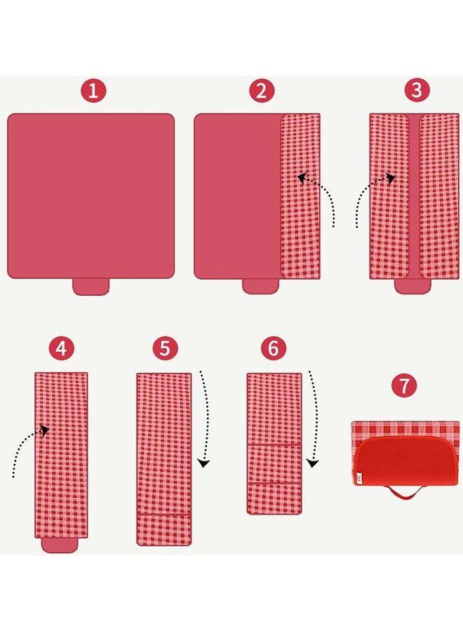 XiuWoo Foldable Waterproof Outdoor Picnic Mat 200x150cm - Image 3