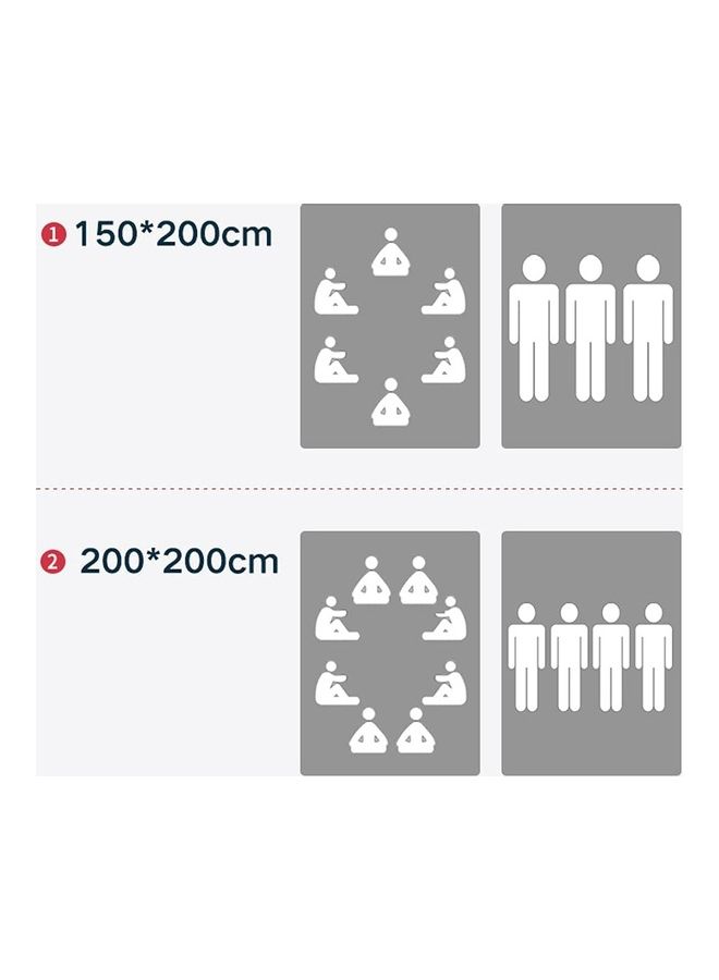 XiuWoo Foldable Waterproof Outdoor Picnic Mat 200x150cm - Image 5