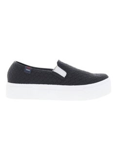 Kimber Slip On Low Top Sneaker with Alligator Skin Black/White - v1619268473/N46155937V_2