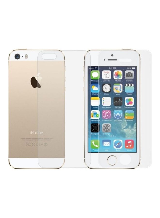 shAyzee Tempered Glass Screen Protector For Apple iPhone 5/5S Clear - Image 1