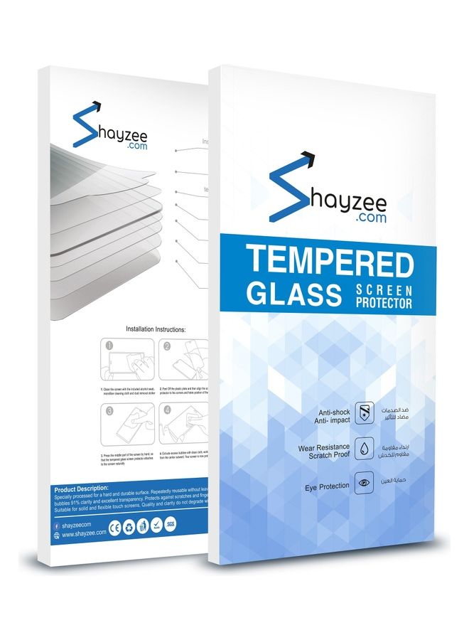 shAyzee Tempered Glass Screen Protector For Apple iPhone 8 Plus/7 Plus Clear - Image 3