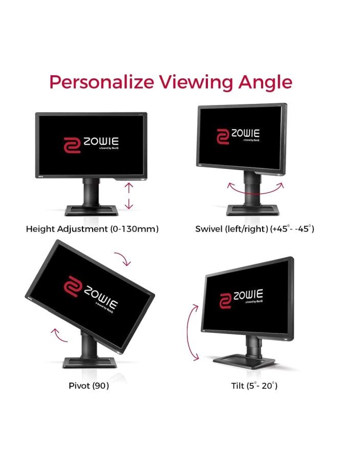 BenQ - XL2411P 24 inch TN LED Full HD Gaming Monitor With 144Hz and DisplayPort HDMI Black - Image 1