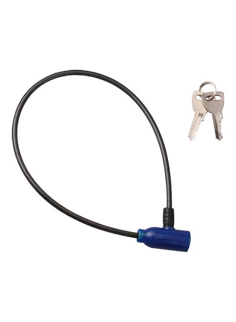 Portable Anti-theft Scooter Bike Bicycle Safety Steel Wire Lock With 2 Keys