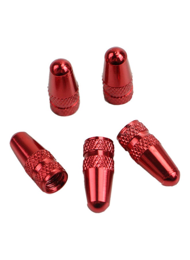Generic 5 Piece Bike Bicycle Fixied MTB Presta Wheel Rim Tyre Stem Air Valve Caps Dust Cover Tool