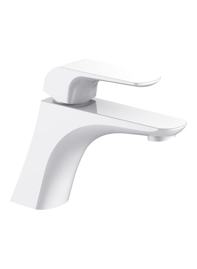 HESANIT Basin Mixer Faucet White 20x12x5cm 