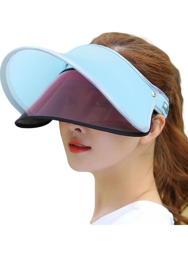 Generic Summer Unisex Outdoor Sports Topless Anti-UV Cap Sun Visor Hat Breathable Sunhat 0.135kg - Image 1