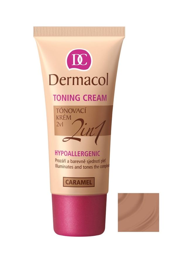 ديرماكول كريم لتوحيد لون البشرة كراميل - Image 1