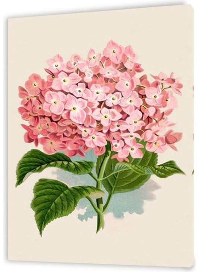 Flowers Printed  Canvas Wall Art Multicolour 60x40cm - Image 1