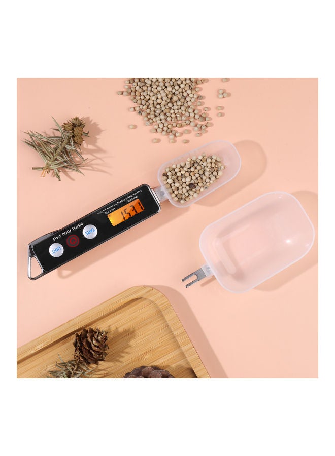 كيه كيه مون ميزان رقمي للقياس بتصميم ملعقة أسود/شفاف 15.80x3x14.70سم - Image 4