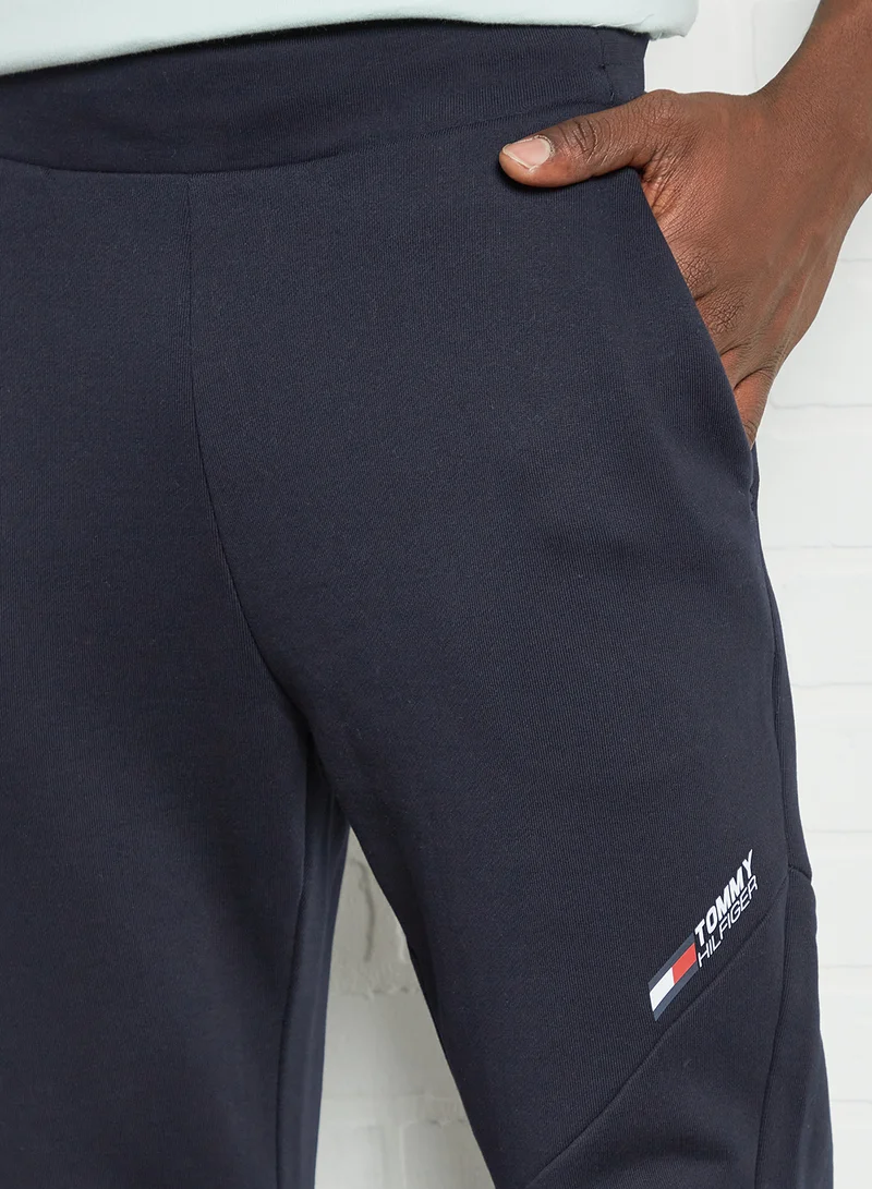 TOMMY SPORT Terry Logo Sweatpants Desert Sky