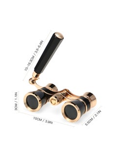 Generic Opera Glasses Lens Binocular With Handle And Bag  - Image 2