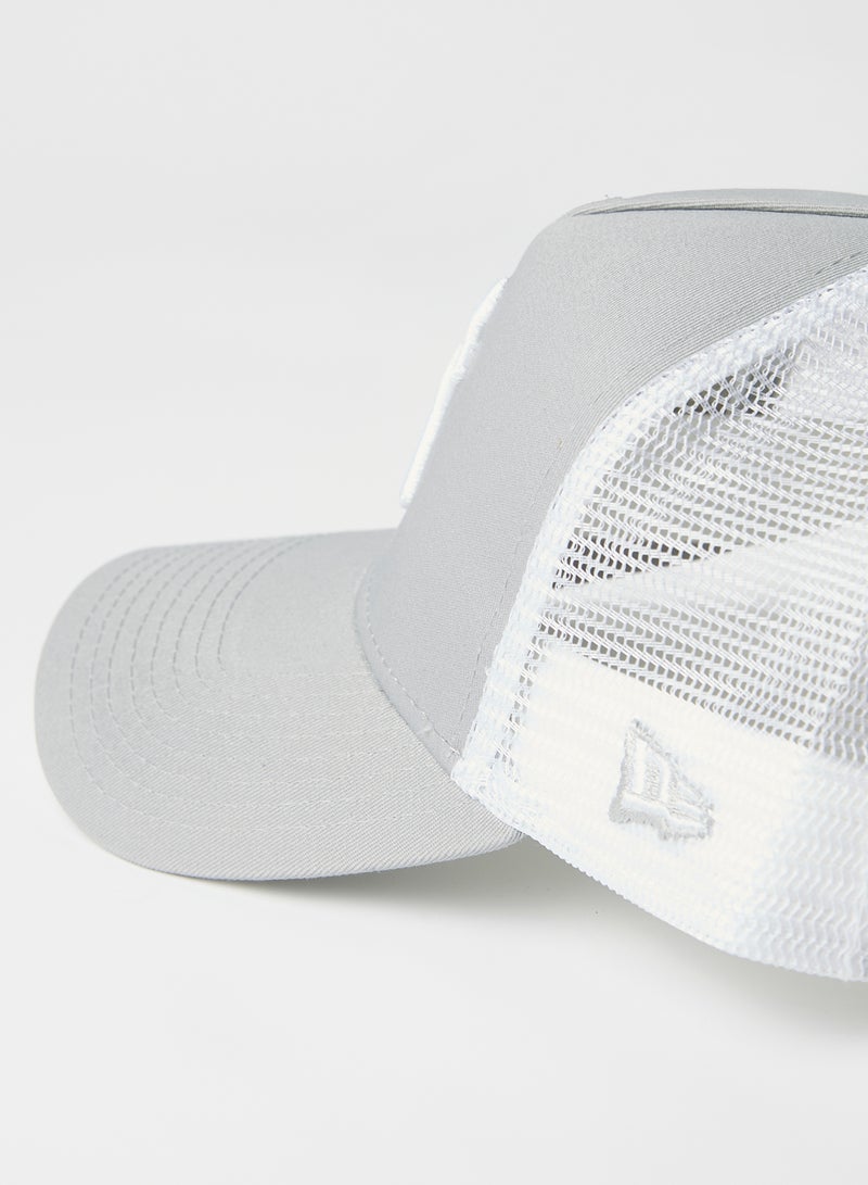 نيو ايرا "قبعة مطبوع عليها عبارة "NY Yankees" رمادي/أبيض - Image 4