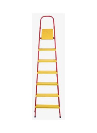 7 Step Foldable Ladder Yellow Red 15000grams - v1619299984/N46911899A_1