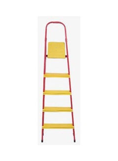 5 Step Foldable Ladder Yellow Red 5000grams - v1619300613/N46911901A_1