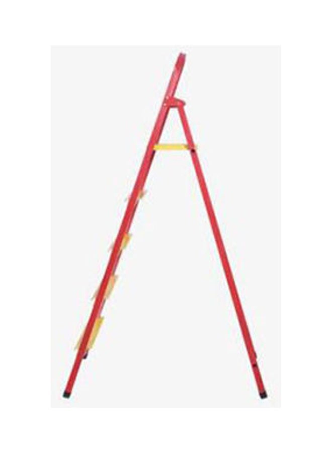 5 Step Foldable Ladder Yellow Red 5000grams