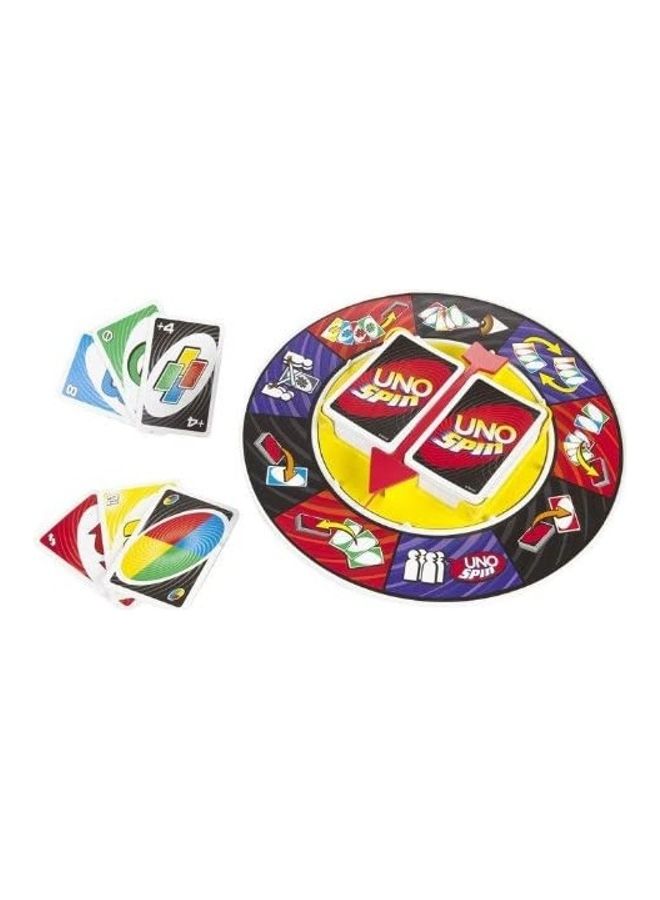 Mattel Games UNO Card Game With Spin Wheel  - Image 2