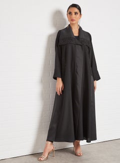 Stylish Casual Abaya With Sheilah Black - v1619323696/N46040596V_1