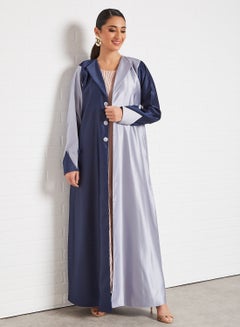 Stylish Casual Abaya With Sheilah Blue - v1619323703/N46041245V_3