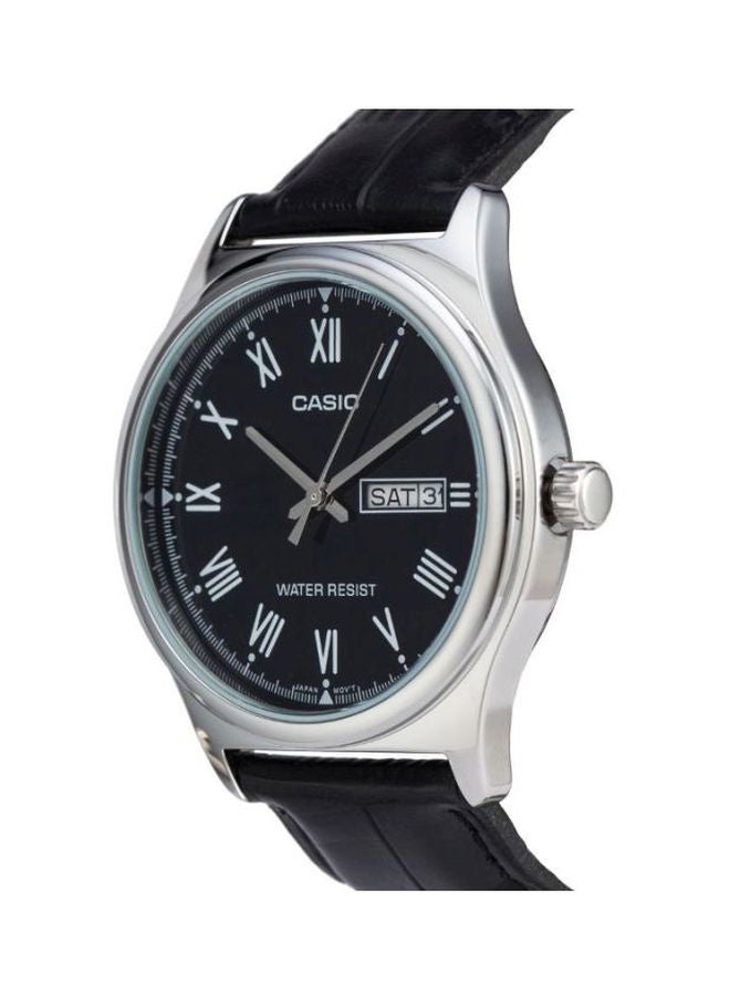 CASIO Men's Water Resistant Analog Watch MTP-V006L-1B - 38 mm - Black - Image 5