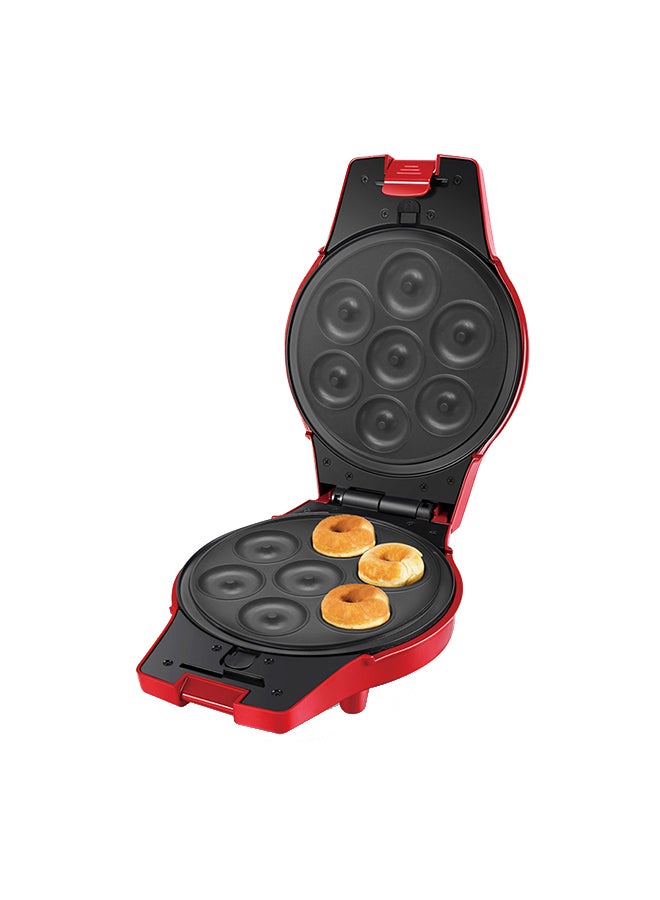 Saachi - 2 In 1 Waffle/Donut Maker NL-2M-1564-RD 1000 W NL-3M-1565 Red - Image 1