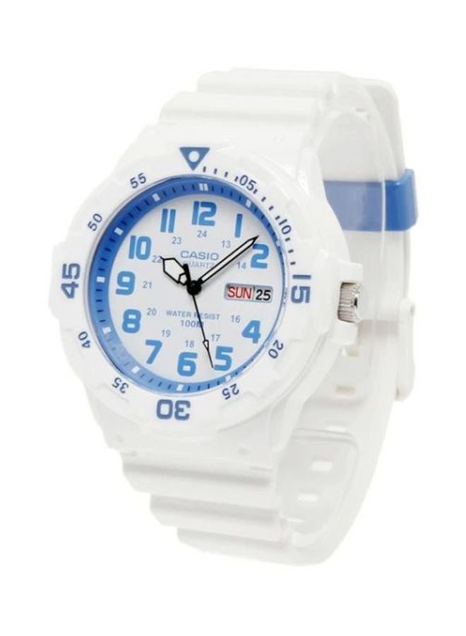 CASIO Men's Youth Analog Watch MRW-200HC-7B2V - 45 mm - White - Image 5