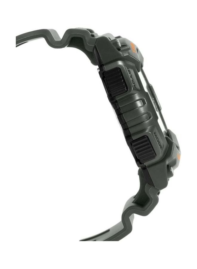 كاسيو ساعة يد شبابية بعقارب ورقمية طراز AQ-S810W-3AVDF - 47 مم - لون أخضر للرجال - Image 4