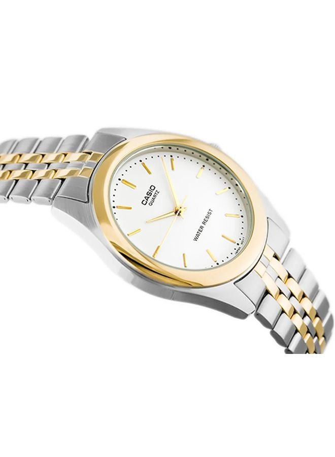 CASIO Water Resistant Stainless Steel Analog Couple Watch Set MTP/LTP-1129G-7A - Image 3