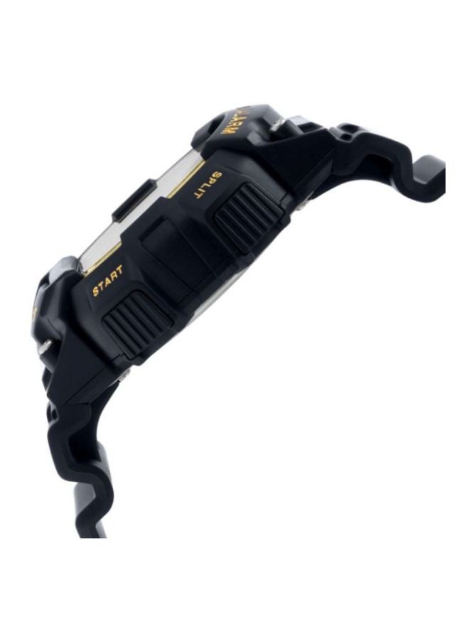 كاسيو ساعة يد رقمية مقاومة للماء طراز W-735H-1A2VDF - مقاس 48 مم - لون أسود للرجال - Image 3