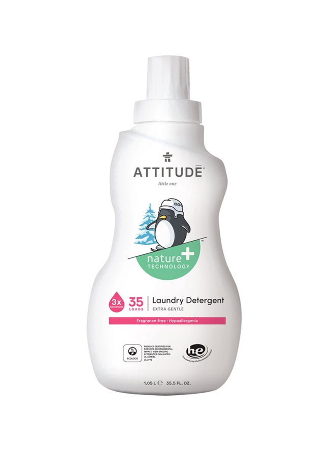 Attitude Laundry Detergent Fragrance Free Clear 1.05Liters - Image 1