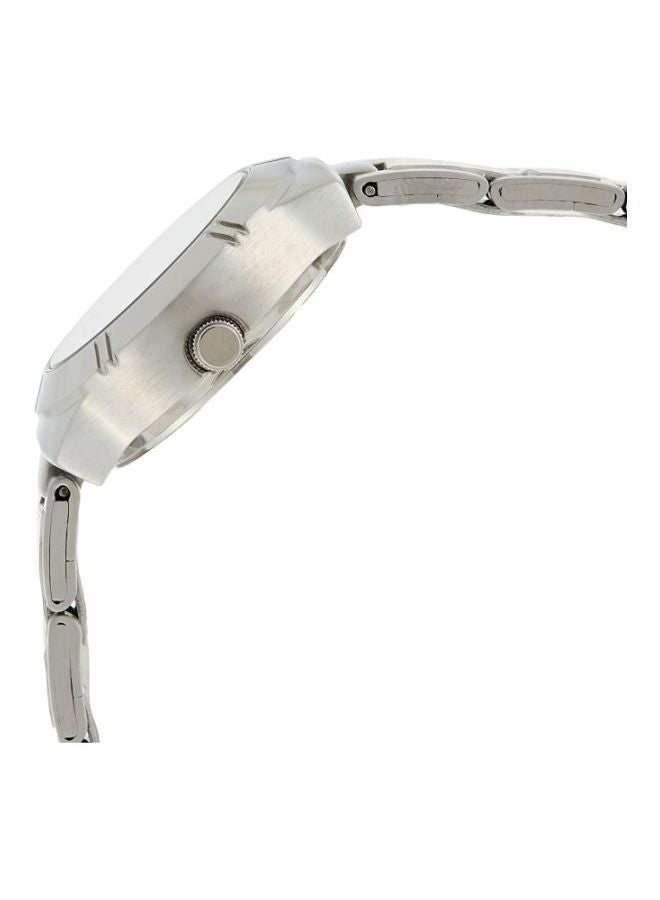 كاسيو ساعة يد بعقارب وسوار من الإستانلس ستيل طراز LTP-1241D-4A2DF - مقاس 25 مم - لون فضي للنساء - Image 3