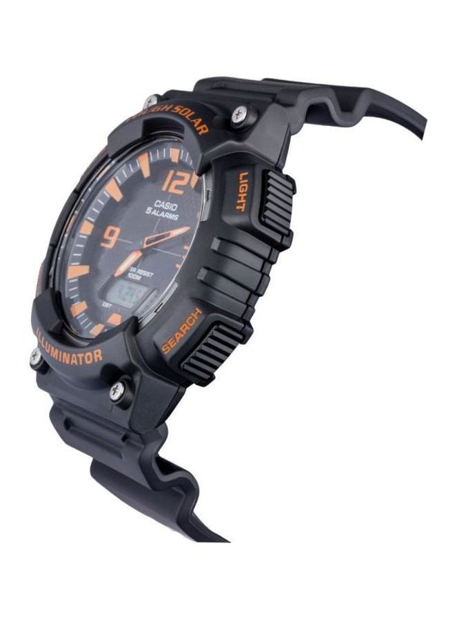 CASIO Men's Resin Analog Wrist Watch AQS810W-8AV - 52 mm - Black - Image 4