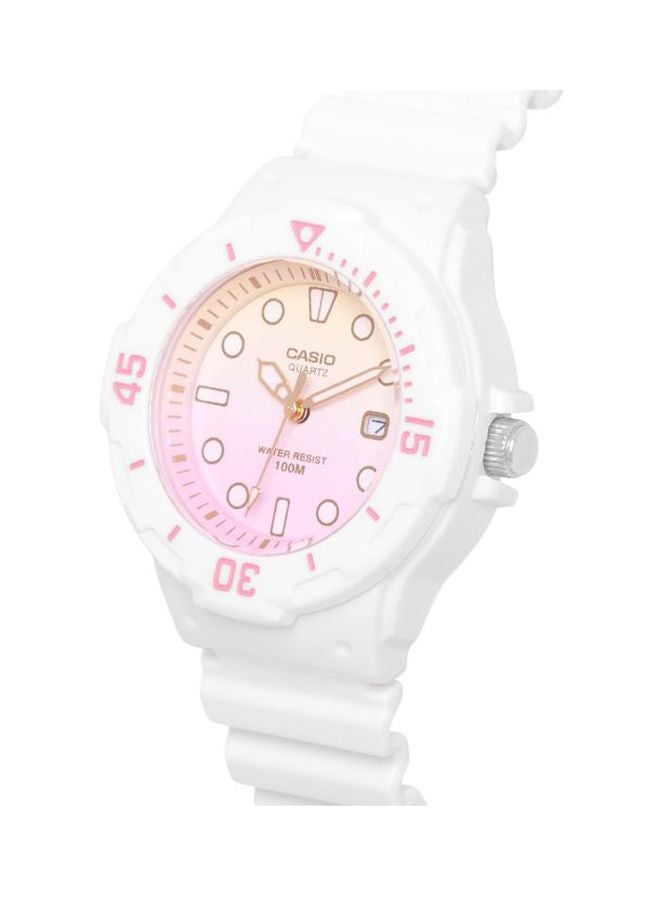 CASIO Women's Resin Analog Watch LRW-200H-4E2VDR - 39 mm - White  - Image 4