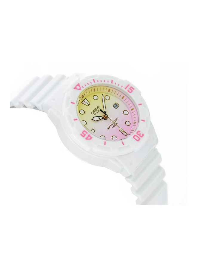 CASIO Women's Resin Analog Watch LRW-200H-4E2VDR - 39 mm - White  - Image 5