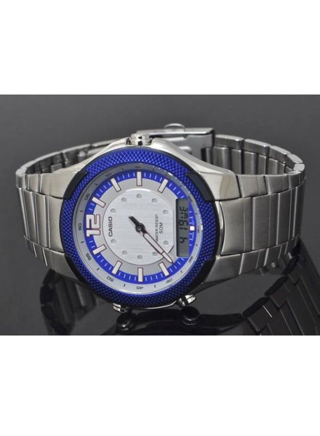 كاسيو ساعة بعقارب ورقمية مضادة للماء طراز MTA-1011D-2A1VDF للرجال - Image 4