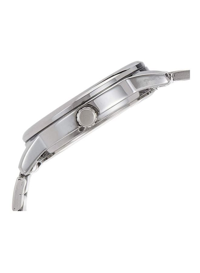 CASIO Men's Stainless Steel Analog Wrist Watch MTP-V002D-1BUDF - 48 mm - Silver - Image 3