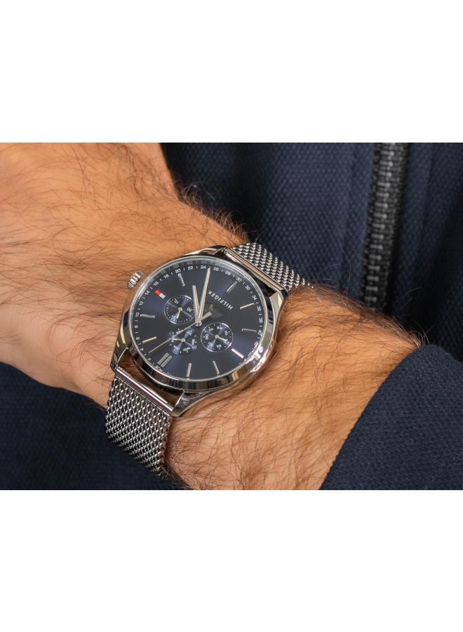 TOMMY HILFIGER - Men's Olive Analog Watch 1791302 - Image 1