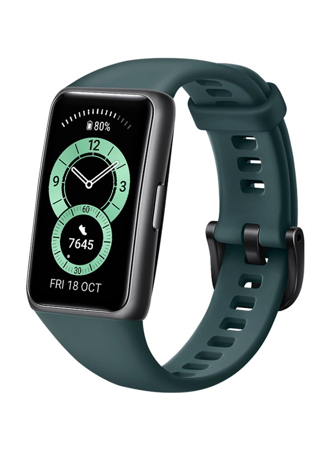 HUAWEI Band 6 Fitness Tracker With All Day SpO2 Monitoring+ FOC Huawei City Travel Gift Package Forest Green  - Image 3